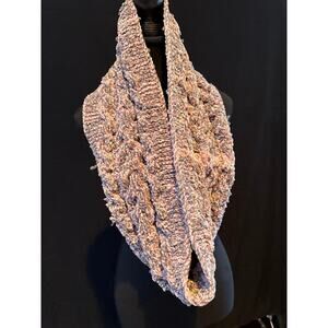 Steve Madden Pastel Colored Infinity Knitted Scarf